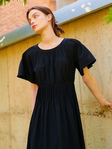 Summer Pin Tuck Dress_Black - camino - Modalova