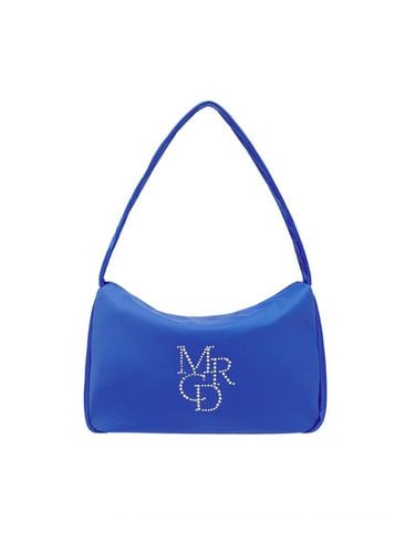 Nylon MRCD Stone Embellished Bag_Blue - MARDI MERCREDI - Modalova