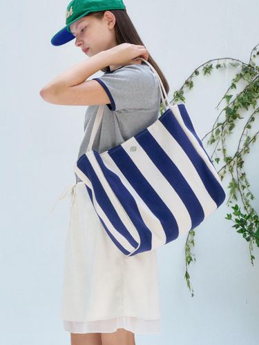 S Stripe PVC Big Bag - ANEDIT - Modalova