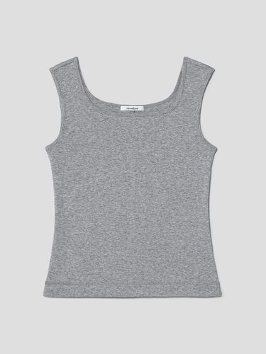 Square Neck Top_Grey - The Aperture - Modalova