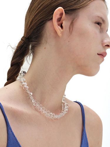 Clear Dewdrops Necklace - MONDAY EDITION - Modalova