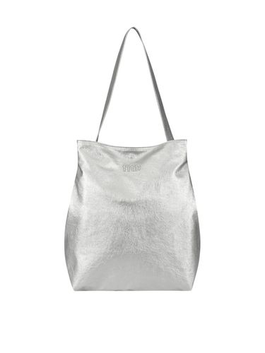 Flow Bucket Shoulder Bag_Silver - FILLINTHEBLANK - Modalova