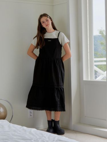 Apron Cancan Dress_Black - ANOETIC - Modalova