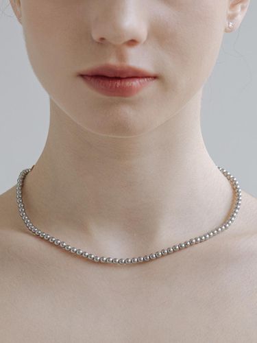 Silver925] Grey Pearl Necklace - HAS - Modalova