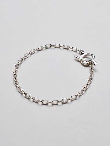 Legato Toggle Bar Slim Chain Bracelet - liersi - Modalova