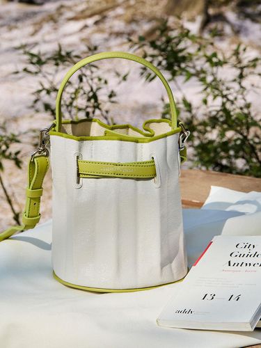 Lucky Pleats Canvas Coated Bucket Bag - JOSEPH & STACEY - Modalova