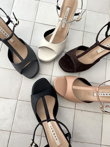 Jenny T-Strap Platform Sandal (5 Colors) - SUMMER SEOUL - Modalova