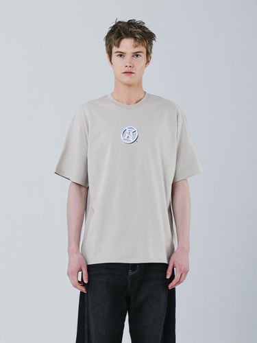 Round Logo T-shirt_Beige - RADINEO - Modalova