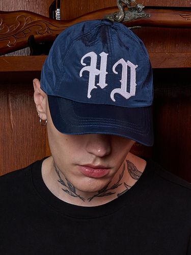 HD Applique Nylon Ball Cap_Navy - HOODHOOD - Modalova