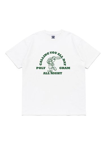 Calling Bunny T-shirt_White - POLYGRAM - Modalova