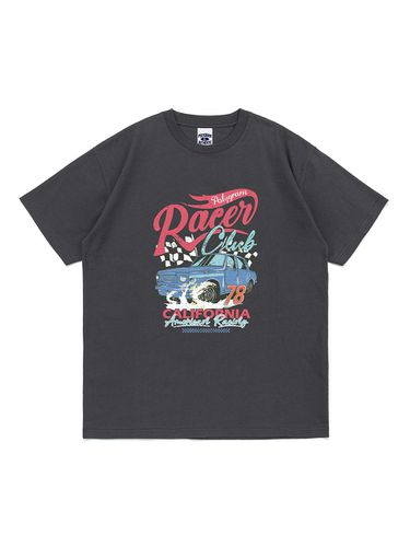 Racer Club T-shirt_Charcoal - POLYGRAM - Modalova