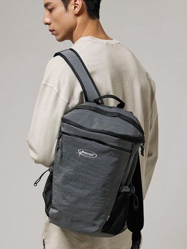 Washed Nylon Essential Light Backpack_Gray - BSMT - Modalova