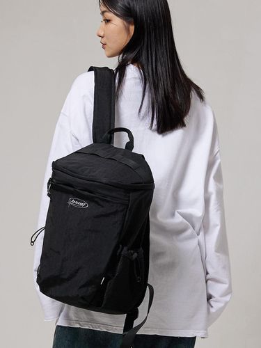 Washed Nylon Essential Light Backpack_Black - BSMT - Modalova