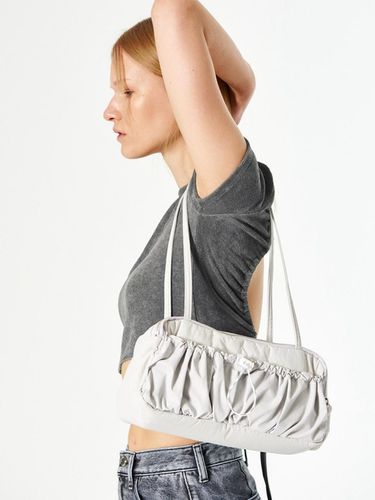 Chubby Square Shoulder Bag_Grey - DIAGONAL - Modalova