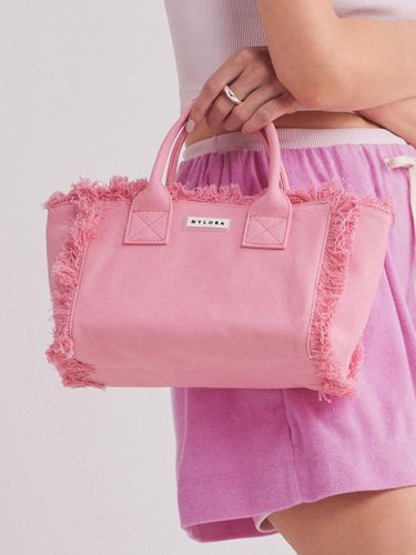 Nylora Fringe Bag Small_Pink - NYLORA - Modalova