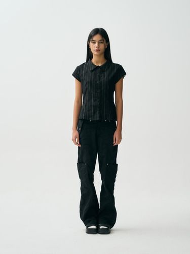 Mate Linen Cargo Pants / Black - LACEREMONIE - Modalova