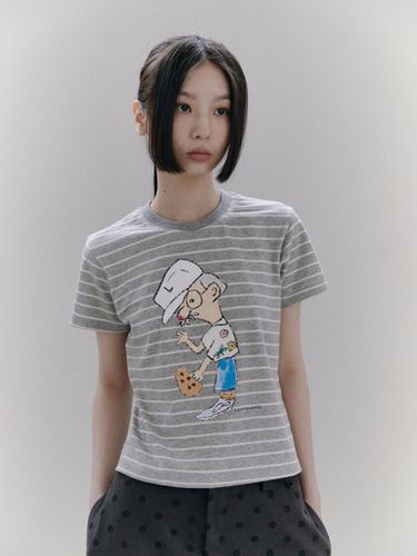 Grandma Tee / Stripe-Girl - LACEREMONIE - Modalova