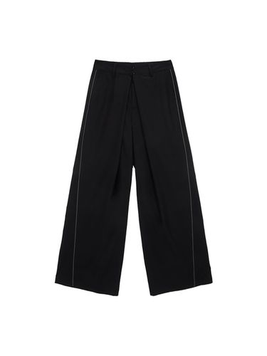 Double Waist Hook Trouser_Black - Matin Kim - Modalova