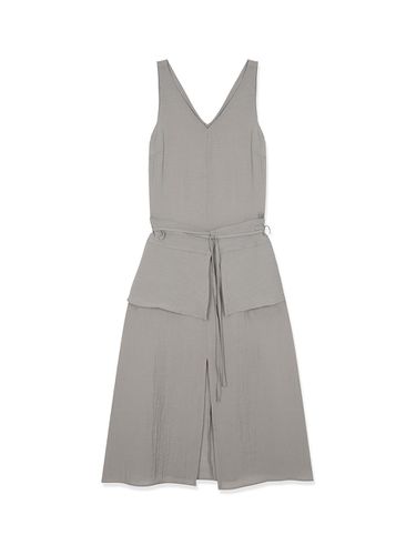 Apron Dress_Gray - REBOLD - Modalova