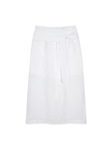 Low Strap Skirt_White - REBOLD - Modalova