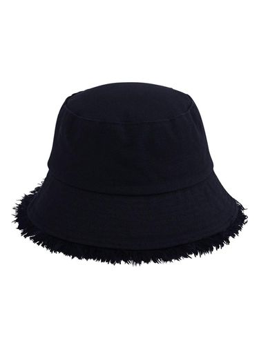 Nylora Fringe Bucket Hat_Navy - NYLORA - Modalova