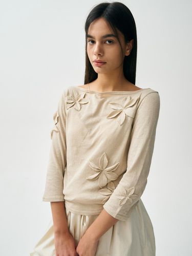 Blossom Tee / Beige - LACEREMONIE - Modalova