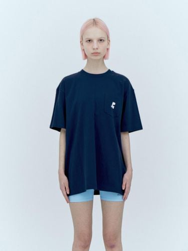 Pocket Crew Neck T-shirt - Navy - Rest&Recreation - Modalova