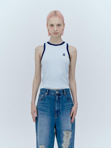 Racer Back Tank Top - Sky Blue - Rest&Recreation - Modalova