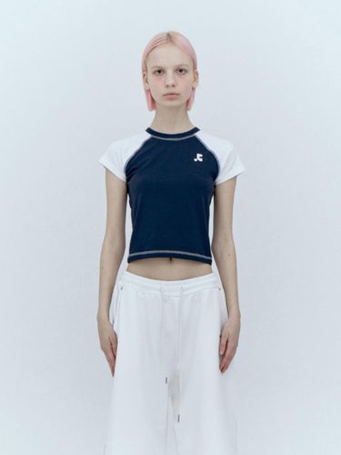 Raglan Crop Top - Navy - Rest&Recreation - Modalova