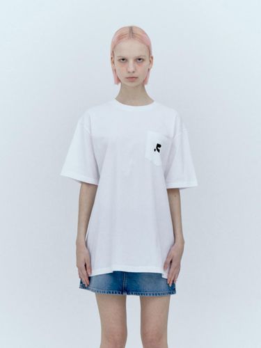 Pocket Crew Neck T-shirt - White - Rest&Recreation - Modalova