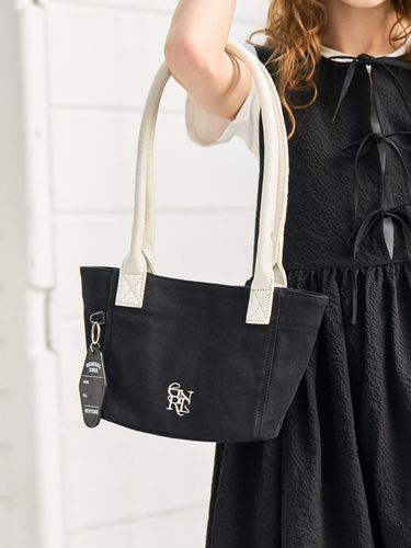 GNRL Mini Canvas Tote Bag_Black - GENERAL IDEA - Modalova