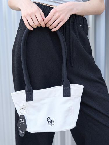 GNRL Mini Canvas Tote Bag_White - GENERAL IDEA - Modalova