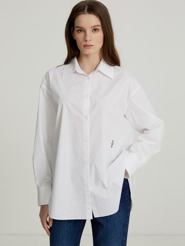 Signature Cotton Shirt_White - LESAVOIR - Modalova