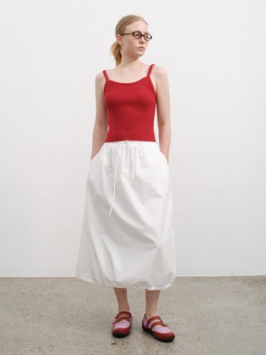 Pumpkin String Cotton Skirt - URAGO - Modalova