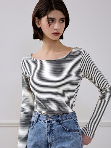 Stripe Boatneck T-shirt - DEHEVE - Modalova