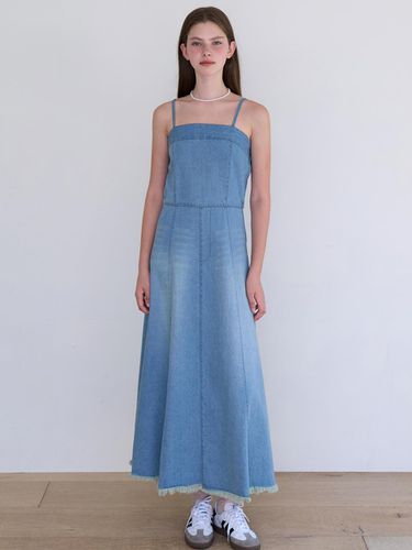 Tube Denim Dress_Light Denim - EIGHT DAYS A WEEK - Modalova