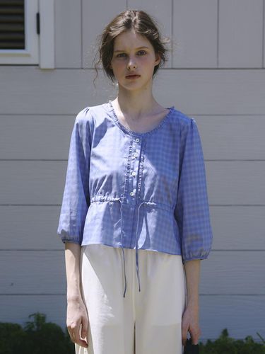 Daisy Blouse_Check - Tillber - Modalova