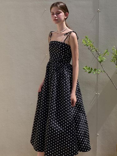 Flower Smock Dress_Black - EIGHT DAYS A WEEK - Modalova