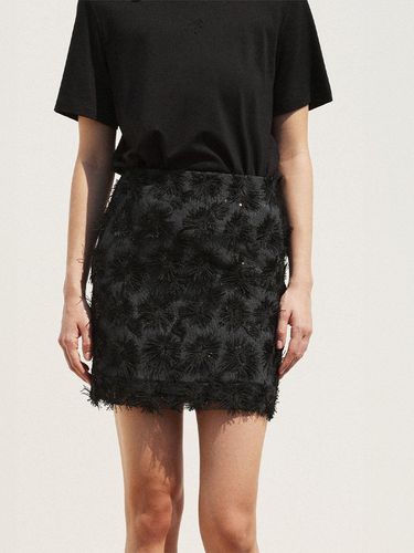 Sequin Embellished Mini Skirt - RE RHEE - Modalova