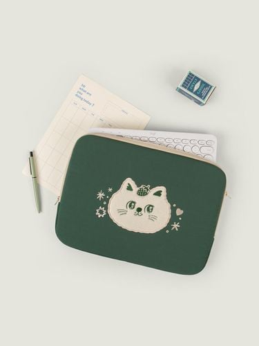 Embroidered Laptop Pouch_Sweet Cat - ALL NEW FRAME - Modalova