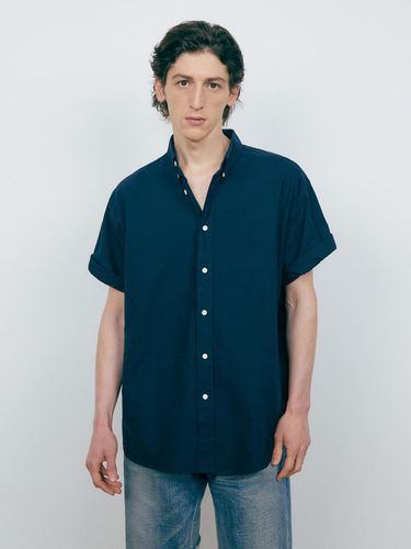 Oversized Washed Oxford Shirt - V2 - Modalova