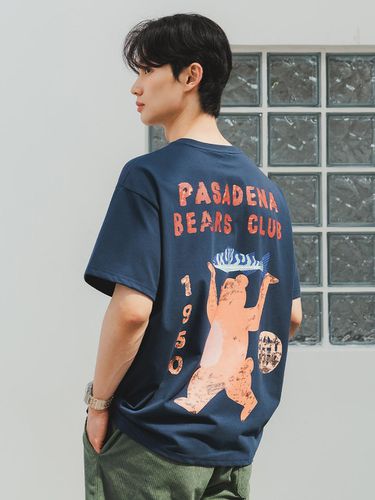 Bears Club Oversized T-shirt (5 Color) - alvinclo - Modalova