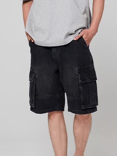 Denim Cargo Shorts_Black - UCLA - Modalova