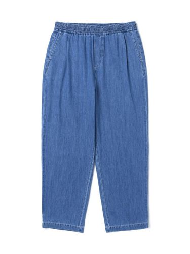 Denim Full Banding Semi Wide Pants_Light Indigo - UCLA - Modalova