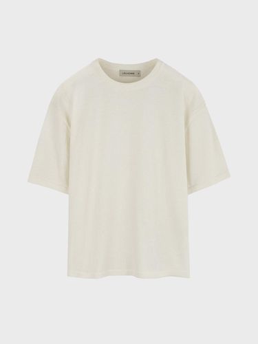 Overfit Shoulder Stitch Knit Top - LIEU HOMME - Modalova