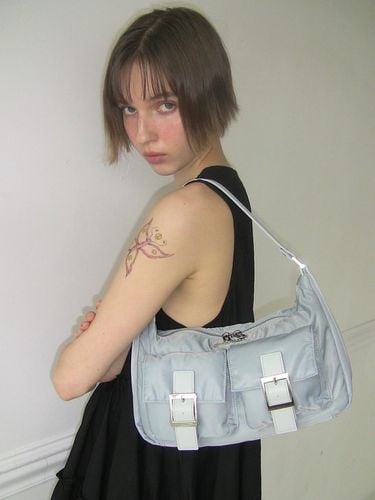 PK Hobo Bag_Light Blue (Nylon) - FILLINTHEBLANK - Modalova