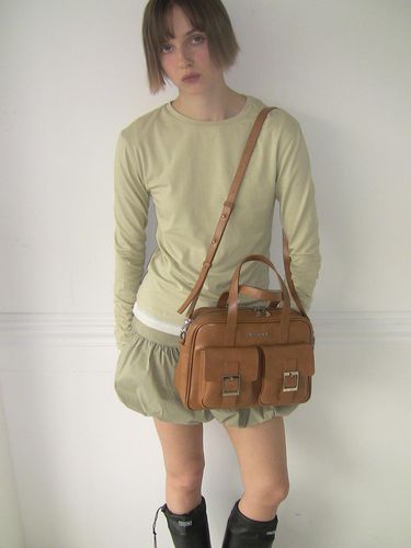 PK Middle Shoulder Bag_Camel - FILLINTHEBLANK - Modalova