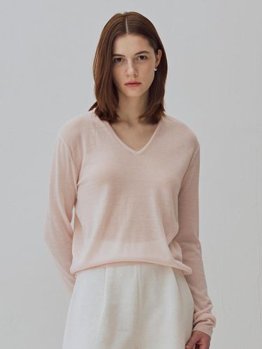 Sia V Knit Top (4 Color) - MangoManyPlease - Modalova