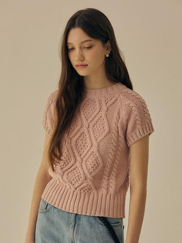 Vona Cable Knit Top (3 Color) - MangoManyPlease - Modalova