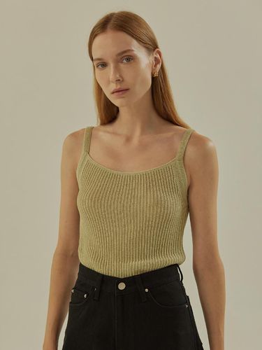 Aki Knit Sleeveless Top (3 Color) - MangoManyPlease - Modalova